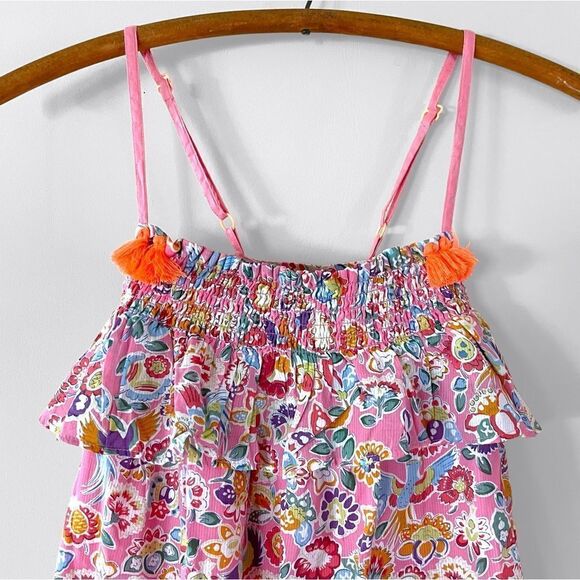 Boden Floral Sleeveless Top - Picture 3 of 4